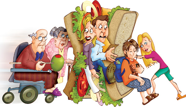 The “Sandwich Generation”… do you recognize yourself?